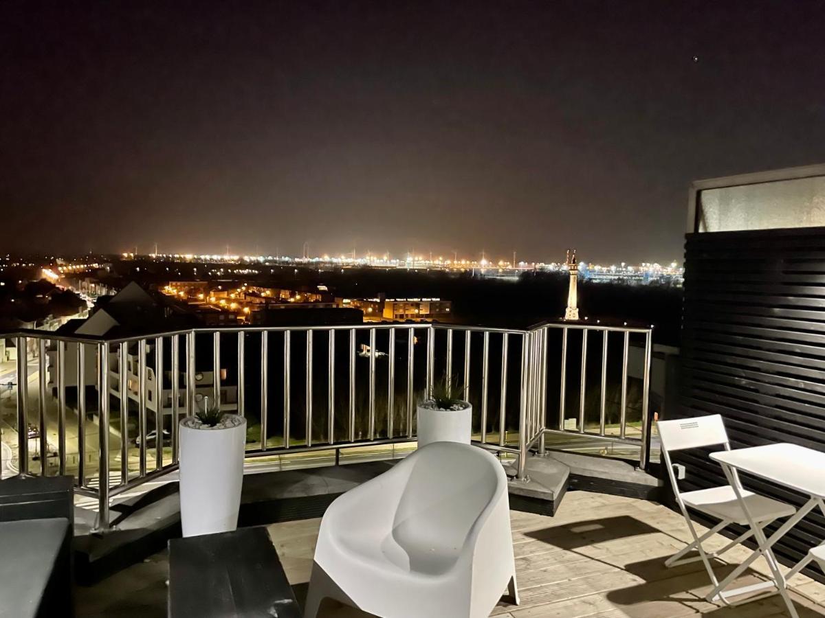 Knokke Heist Baai Modern Dak Appartement . นอคเคอ-เฮสท์ ภายนอก รูปภาพ
