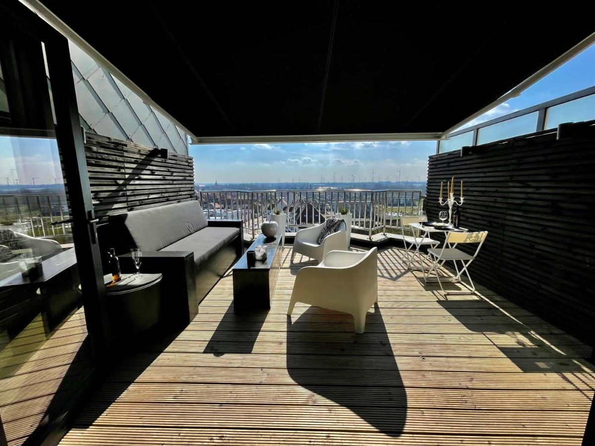 Knokke Heist Baai Modern Dak Appartement . นอคเคอ-เฮสท์ ภายนอก รูปภาพ